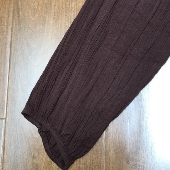 Free People Oversized 💯% Cotton Blouse Sz XS - Picture 3 of 11